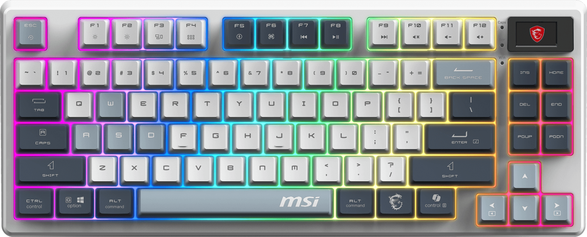 کیبورد مکانیکی MSI FORGE GK600 TKL Special Edition