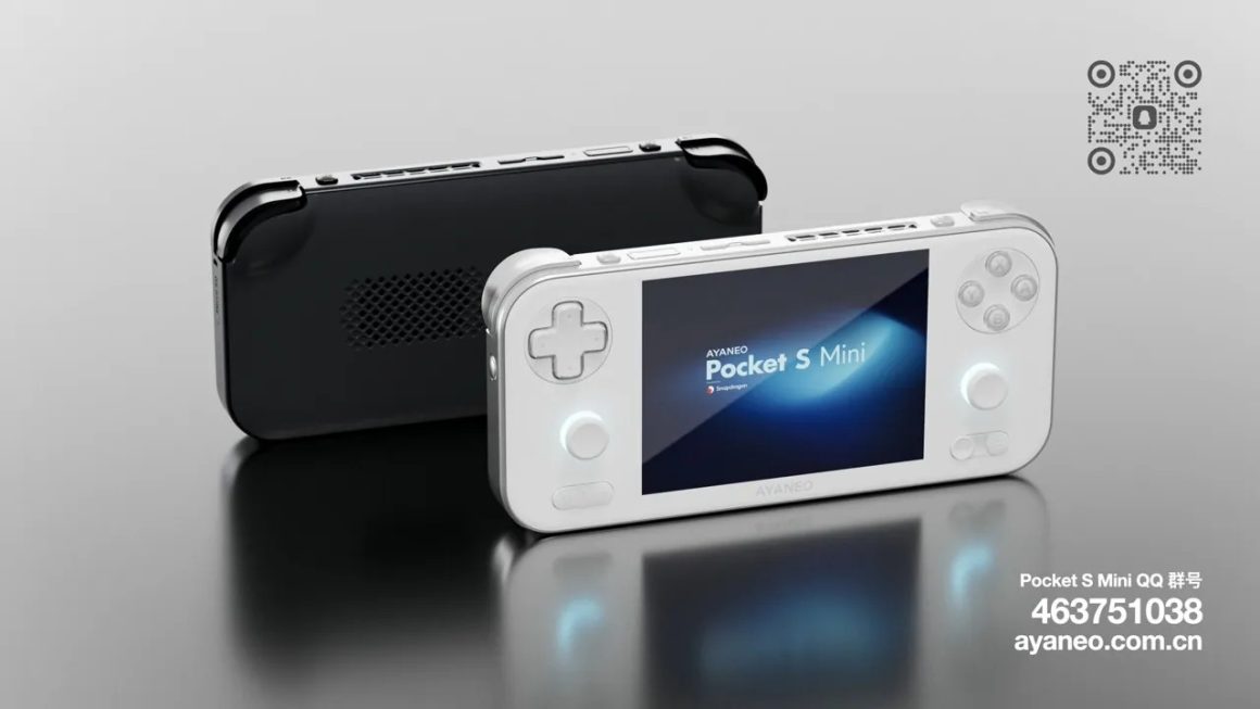 کنسول دستی Pocket S Mini_ سفید و مشکی