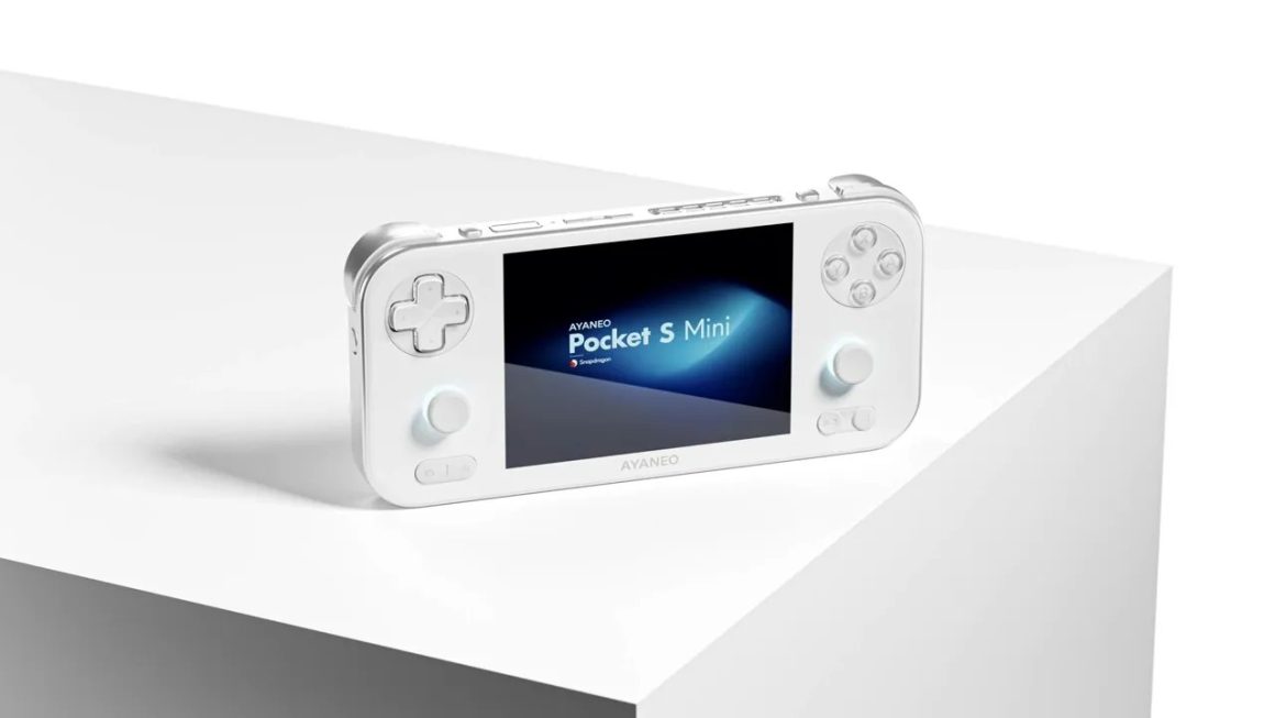 کنسول دستی Pocket S Mini_سفید
