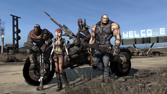 آرت استایل بازی Borderlands