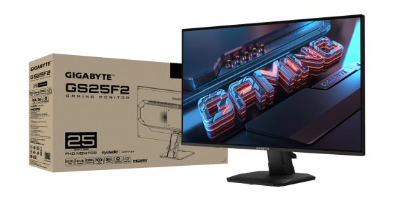 مانیتور گیمینگ GIGABYTE GS25F2: ارتقای تجربه بازی به سطحی حرفه‌ای