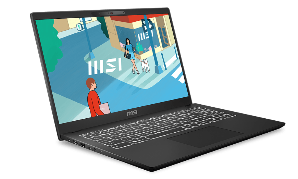 لپتاپهای MSI سری Modern؛ سبک، باریک و بهترین انتخاب برای امور روزمره