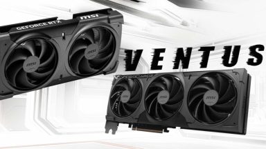 MSI آماده عرضه کارتهای گرافیک RTX 5060 و 5070 Ti سری Ventus Black