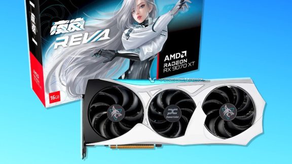 کارت گرافیک PowerColor Radeon RX 9070 XT REVA آماده عرضه شد