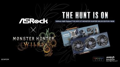 کارت گرافیک ازراک AMD Radeon RX 9070 XT نسخه ویژه Monster Hunter Wilds معرفی شد