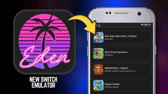 حذف امولاتور Eden
