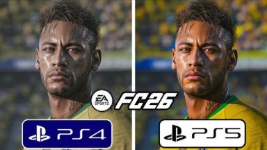 مقایسه گرافیک بازی EA Sports FC 26