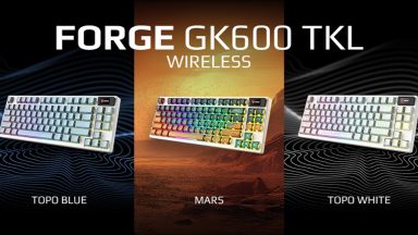 کیبورد مکانیکی بیسیم MSI FORGE GK600 TKL Special Edition معرفی شد