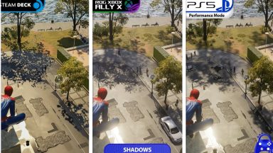 عملکرد بازی Spider-Man 2 روی Xbox Ally X