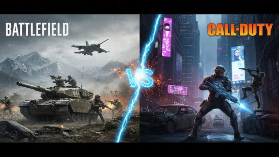 مقایسه Call of Duty و Battlefield