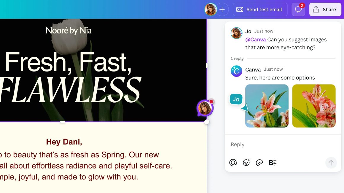 مدل طراحی اختصاصی Canva