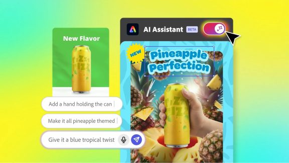 دستیارهای هوش مصنوعی جدید ادوبی برای فتوشاپ و اکسپرس معرفی شدند