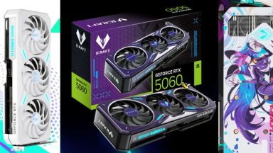 رونمایی مکسسان از طراحی کلاسیک iCraft برای کارتهای گرافیک RTX 5060