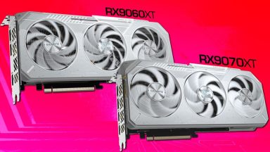 کارتهای سفید RX 9070 XT و RX 9060 XT GAMING ICE توسط گیگابایت عرضه شدند
