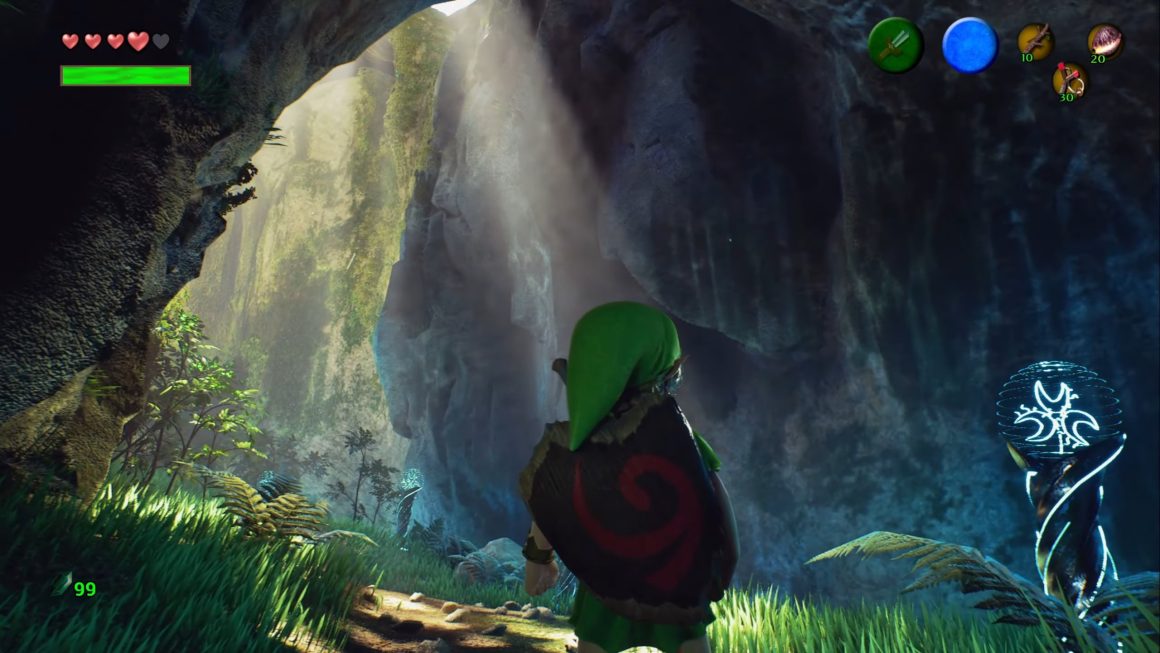 دموی Zelda با موتور Unreal Engine_2