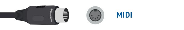 کابل‌های MIDI
