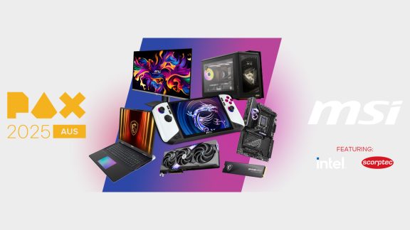 نمایش آینده بازی‌های کامپیوتری توسط MSI در نمایشگاه PAX Australia 2025