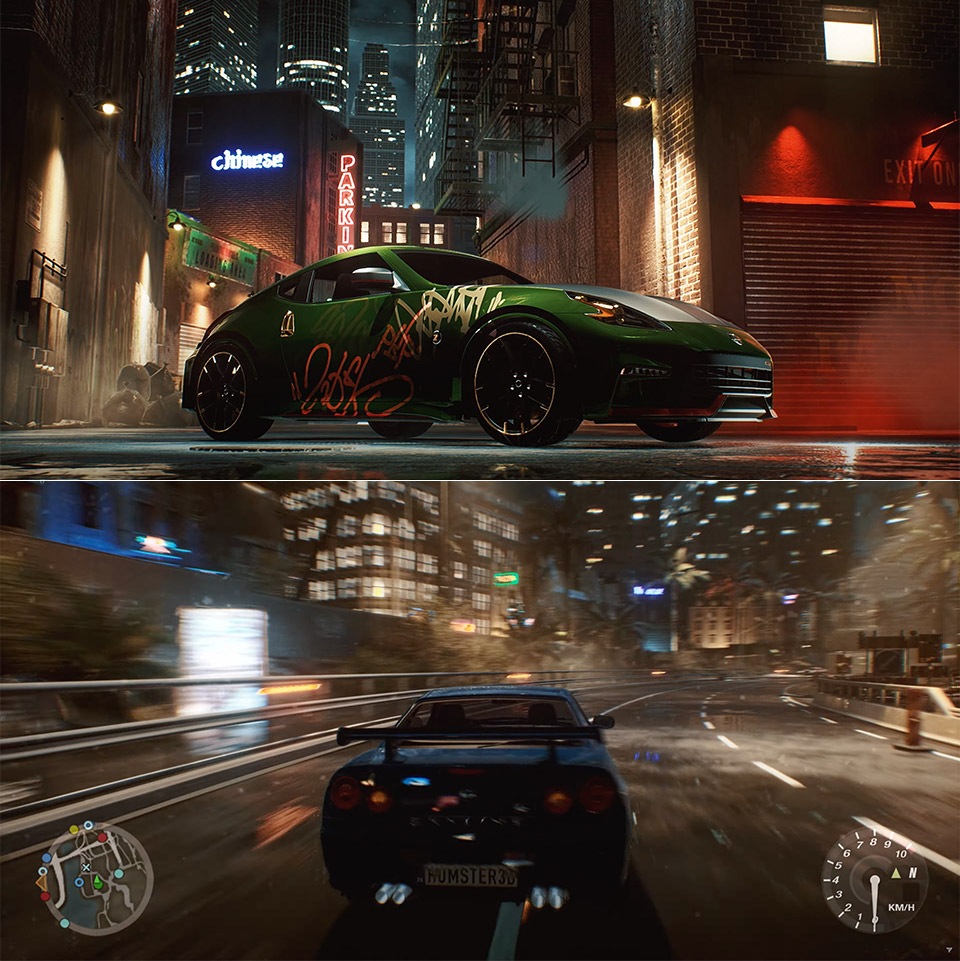 بازسازی بازی Need For Speed Underground 2