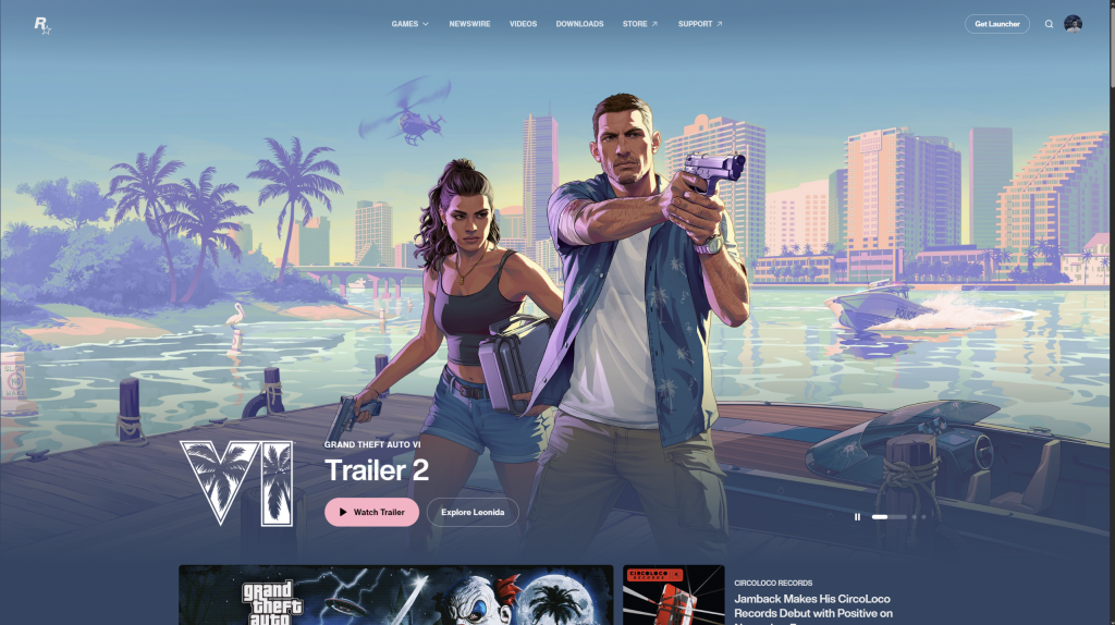 تریلر سوم بازی GTA VI