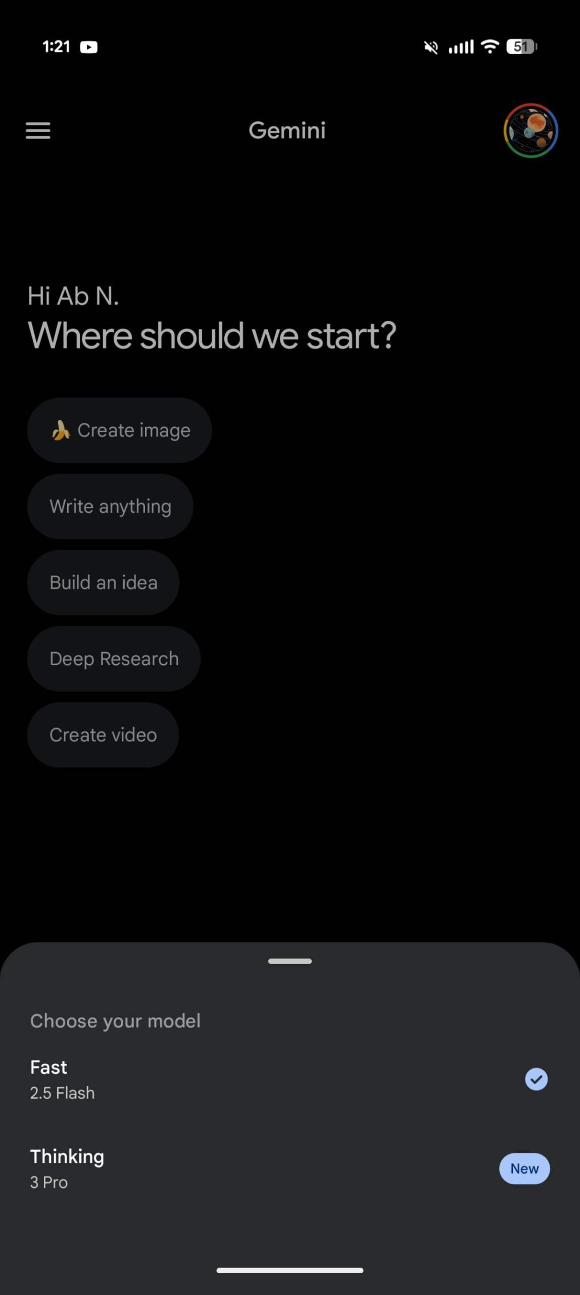 مدل قدرتمند جمینای 3 پرو در اندروید و آیفون فعال شد