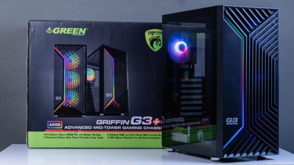 بررسی کیس کامپیوتر گرین گریفین جی ۳ پلاس | Green Griffin G3+
