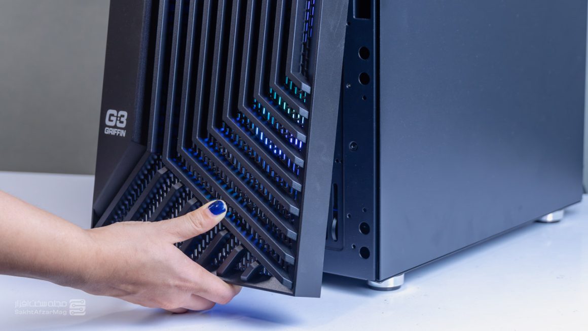 قاب جلویی کیس کامپیوتر گرین گریفین جی ۳ پلاس | Green Griffin G3+