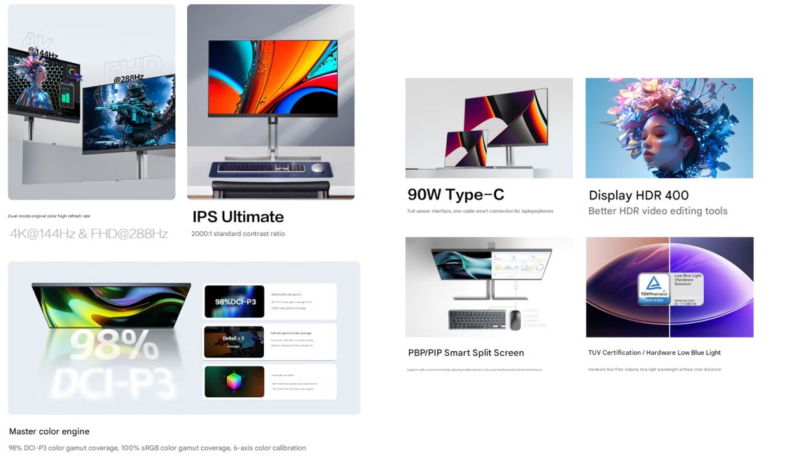 مانیتور AOC U27U3XD