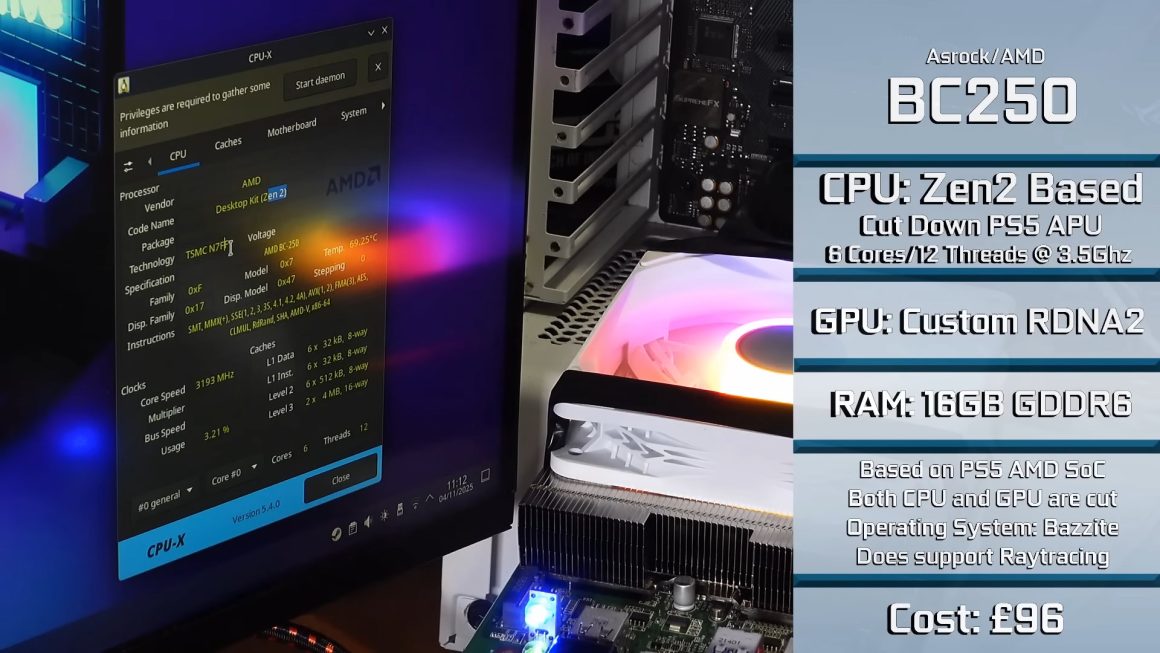 کارت گرافیک AMD BC250