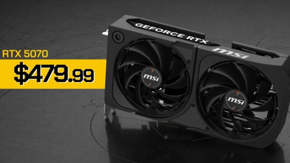 کاهش قیمت کارت گرافیک MSI RTX 5070 به زیر نرخ رسمی انویدیا