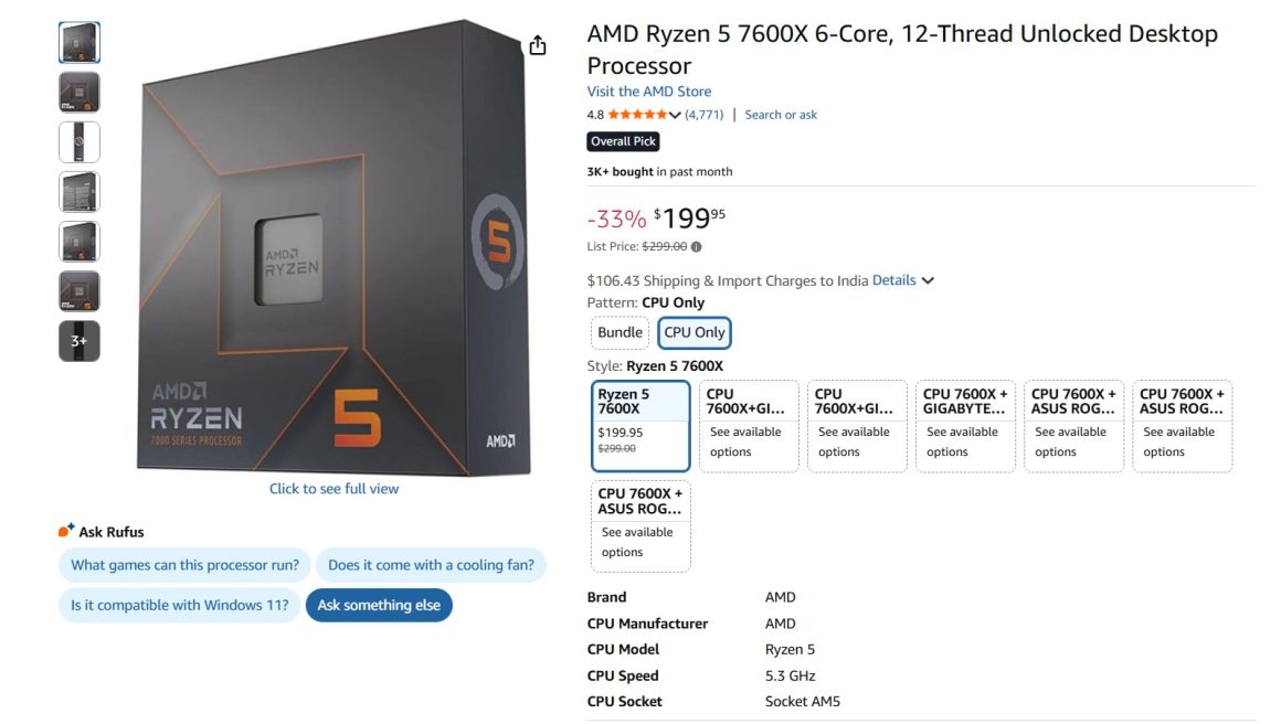 افزایش قیمت پردازنده های اینتل و AMD