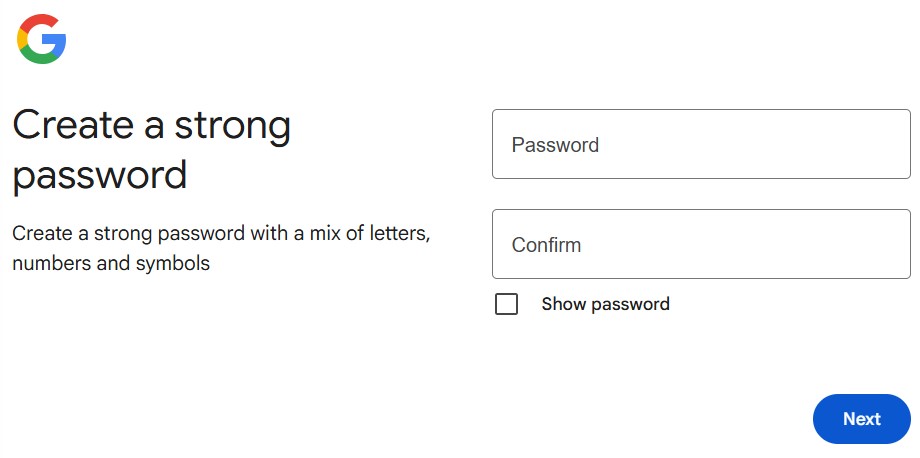 انتخاب پسورد مناسب