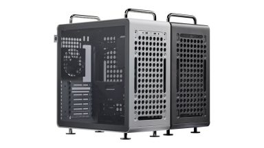 کیس خلاقانه QUBE 540 کولر مستر با طراحی ماژولار و انعطاف‌پذیر رونمایی شد