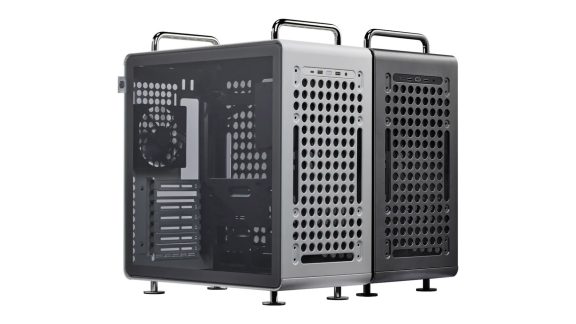 کیس خلاقانه QUBE 540 کولر مستر با طراحی ماژولار و انعطاف‌پذیر رونمایی شد