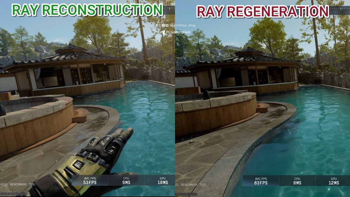 مقایسه فناوری Ray Regeneration و Ray Reconstruction