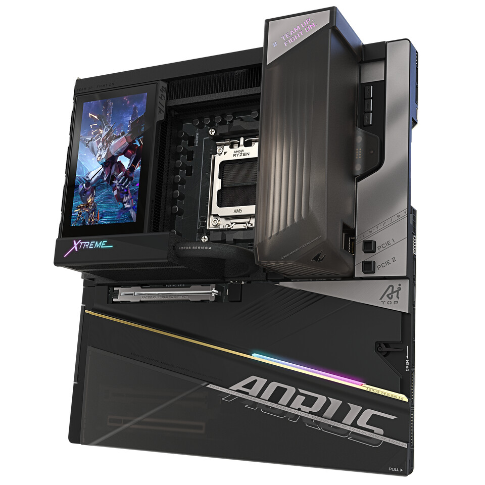 مادربرد X870E AORUS XTREME X3D AI TOP گیگابایت