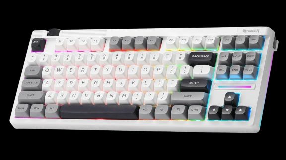 کیبورد مکانیکی بی‌صدا ردراگون Otiim K729 Pro با طراحی TKL معرفی شد