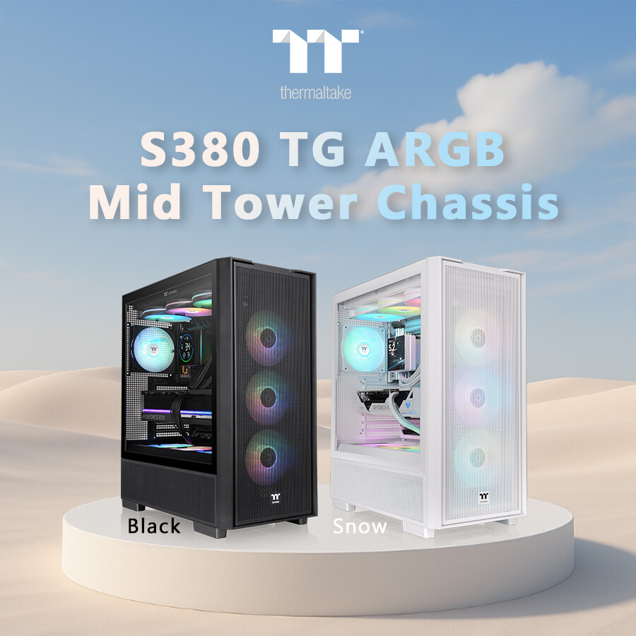 کیس S380 TG ARGB ترمالتیک