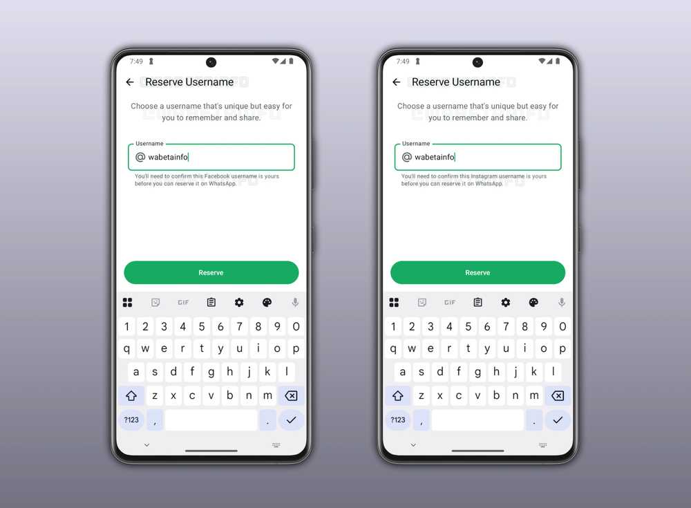 واتساپ انقلاب به پا کرد: رزرو نام کاربری مثل اینستاگرام و فیسبوک!