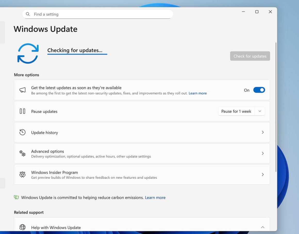 رفع مشکل Update and Shut Down در ویندوز 11