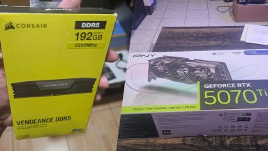 معاوضه عجیب رم 192 گیگابایتی با RTX 5070 Ti؛ یک معامله خیلی بد!