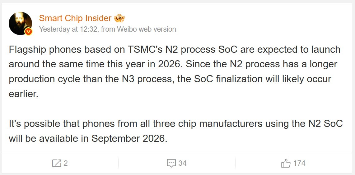 تراشه 2 نانومتری TSMC