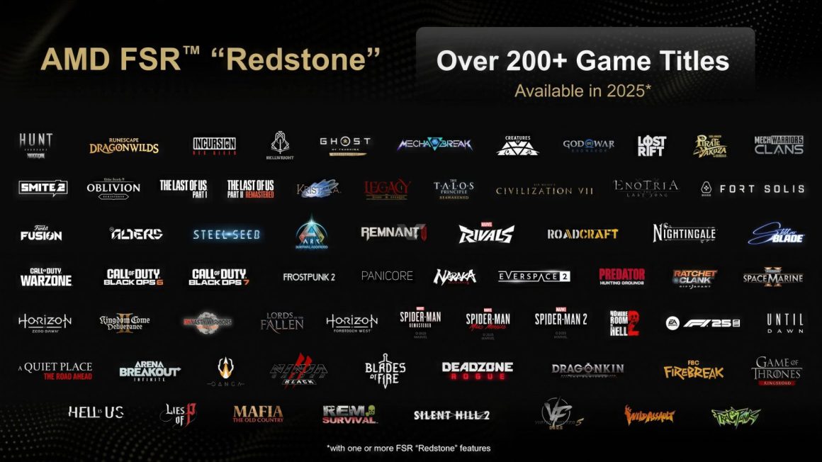 فناوری AMD FSR Redstone عرضه شد