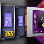 مقایسه پردازنده‌های لپ‌ تاپی اینتل و AMD؛ Core Ultra 7 365 در برابر Ryzen AI 9 465