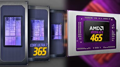 مقایسه پردازنده‌های لپ‌ تاپی اینتل و AMD؛ Core Ultra 7 365 در برابر Ryzen AI 9 465