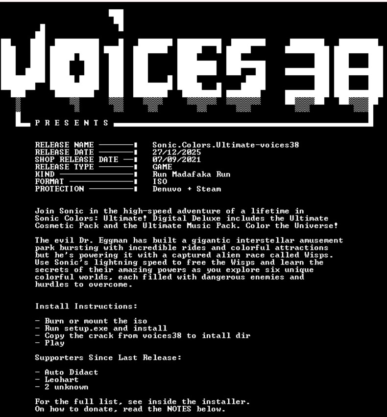 کرک نسخه PC بازی Sonic Colors Ultimate