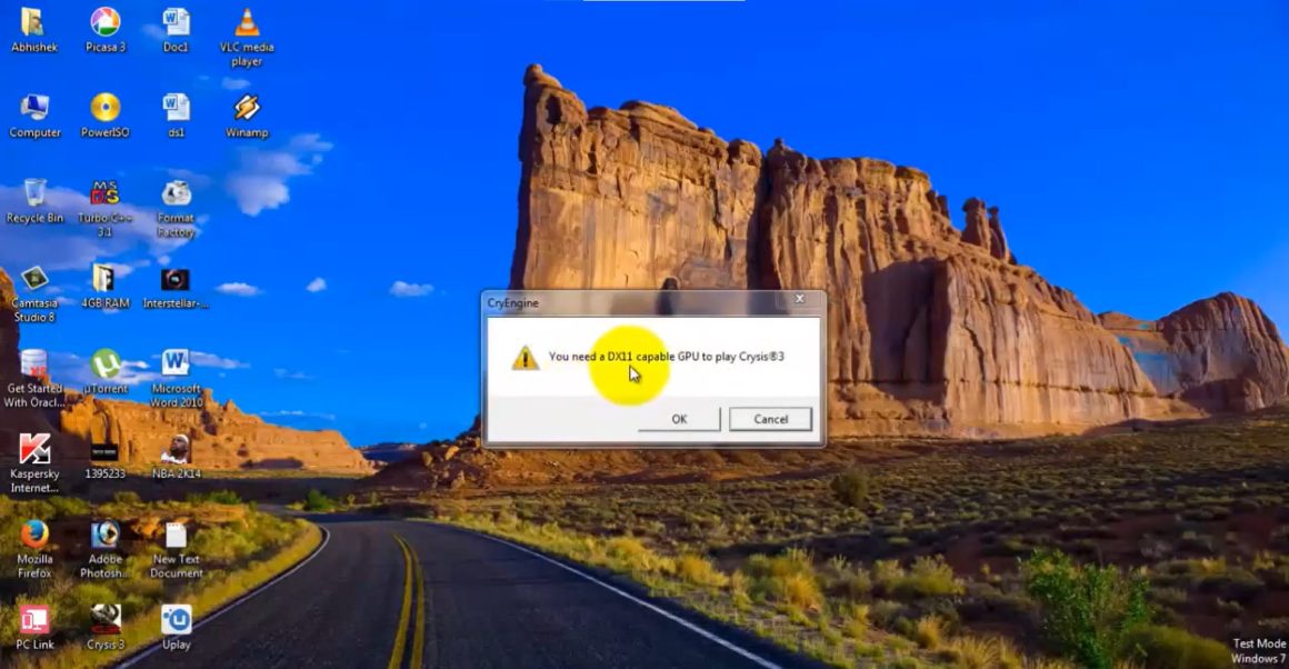 DX11 on DX10 - Crysis 3 Error