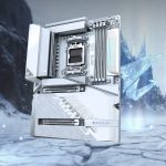 نگاهی به مادربرد X870 AORUS STEALTH ICE گیگابایت؛ سفید‌برفی با کانکتور مخفی