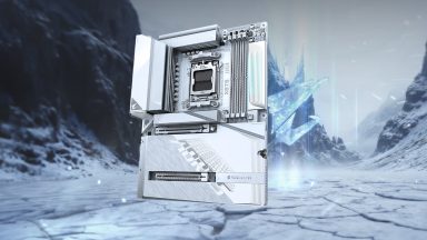نگاهی به مادربرد X870 AORUS STEALTH ICE گیگابایت؛ سفید‌برفی با کانکتور مخفی