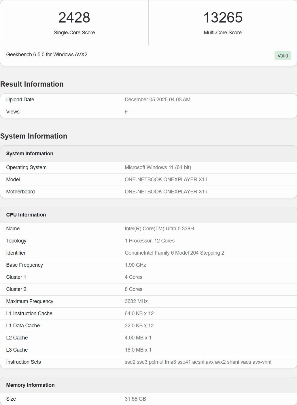 عملکرد چهار پردازنده Panthe Lake اینتل در PassMark افشا شد