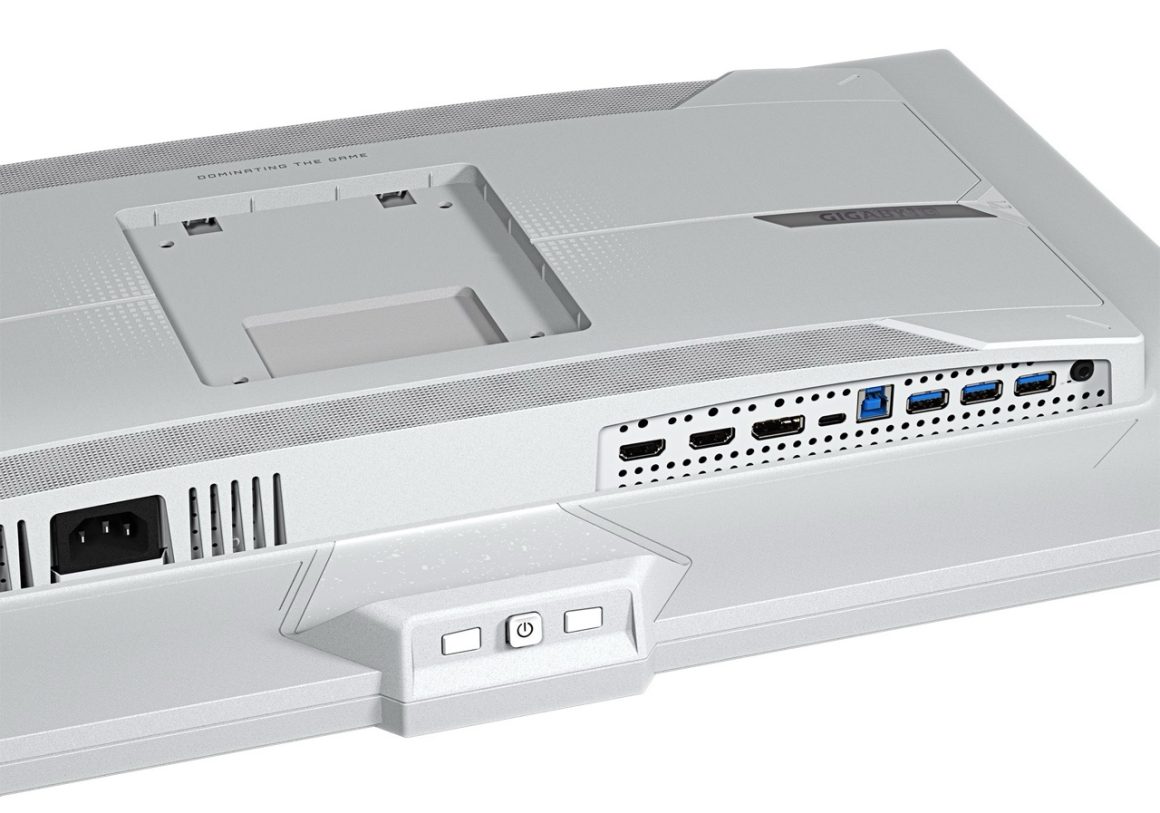 پورت ها و اتصالات مانیتور گیمینگ گیگابایت M27UP ICE